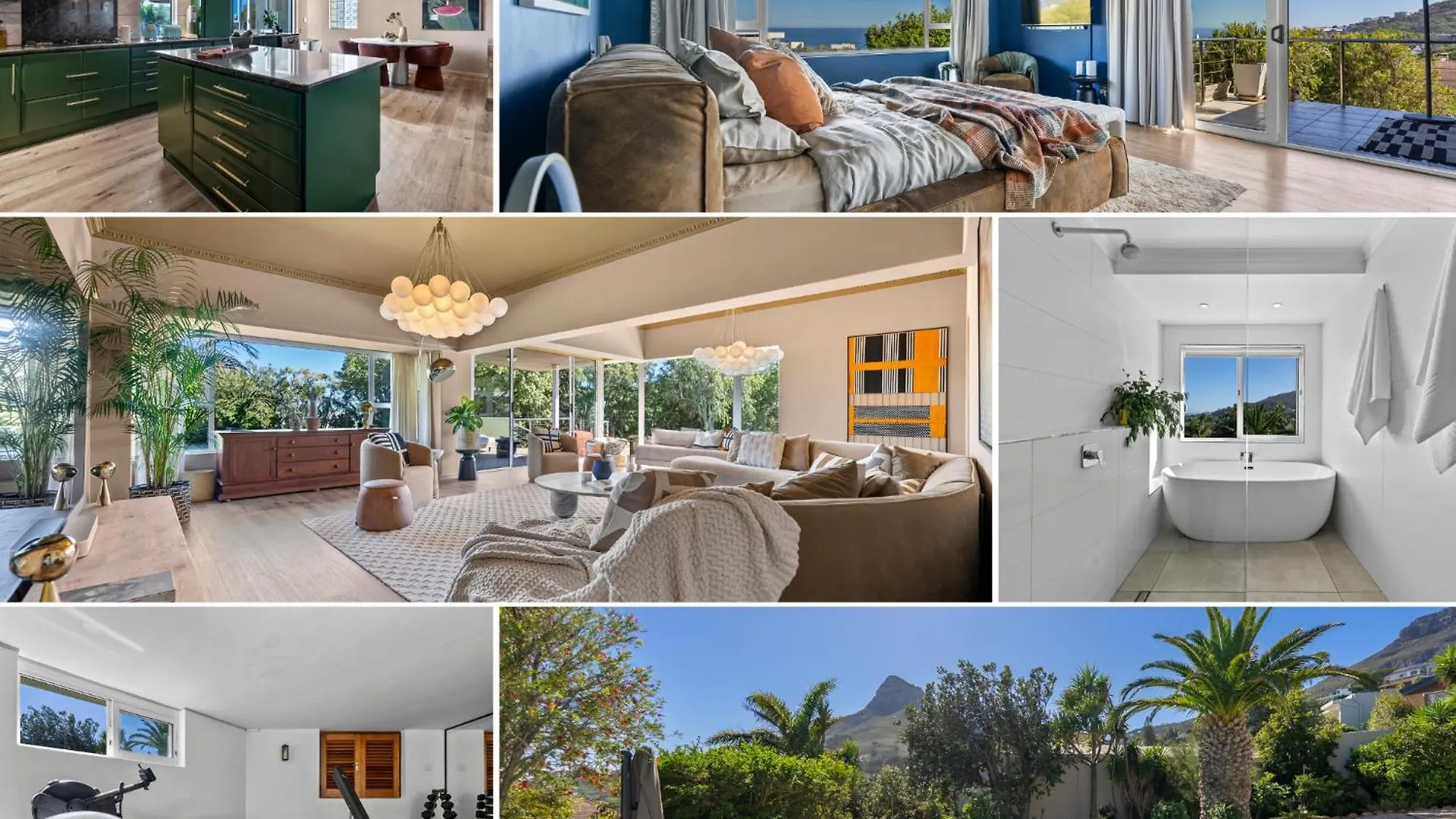 New! Kinvara Villa With Pool, Gym & Lion'S Head View Cape Town